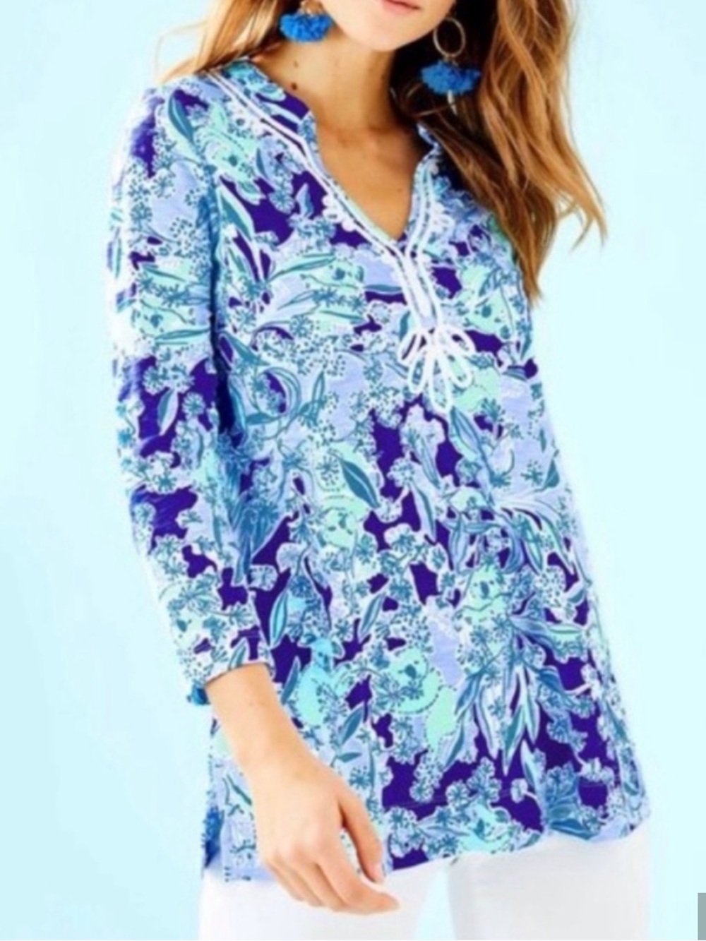 Lilly Pulitzer Kaia top Koalificiations print S
